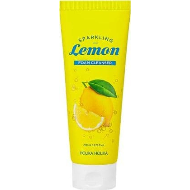 Holika Holika Żel do mycia twarzy Carbonic Acid Lemon Foam Cleanser oczyszczający 200ml