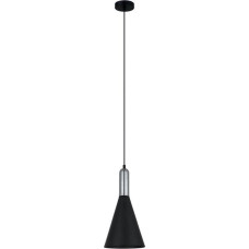 Italux Lampa wisząca Italux Khaleo nowoczesna czarny  (MDM-3030/1 BK+CR)