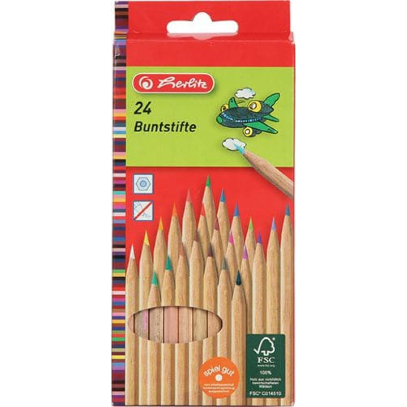 Herlitz Kredki drewniane (8660524)