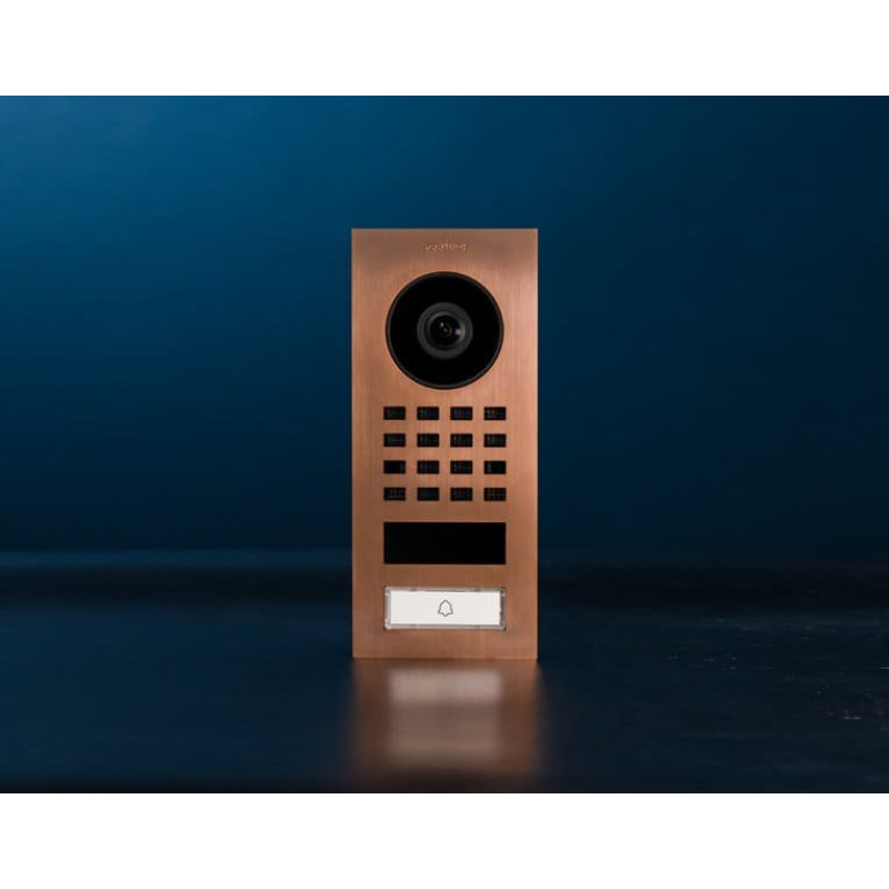 Doorbird DoorBird D1101V Edelstahl V4A, gebürstet, Bronze - Optik