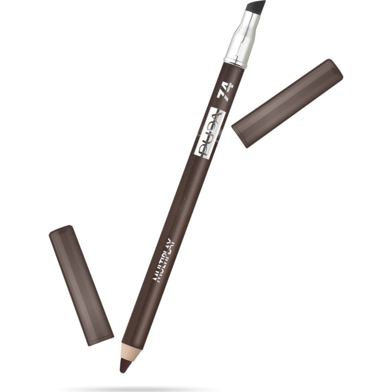 Pupa Pupa, Multiplay, Double-Ended, Eyeshadow & Kajal Eyeliner 2-In-1, 74, I Love Brownie, 1.2 g