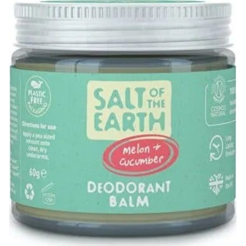 Salt Of The Earth Natural mineral deodorant Melon & Cucumber (Deodorant Balm) 60 g