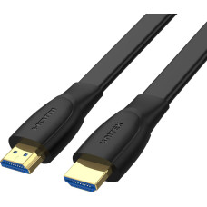 Unitek HDMI CABLE 2.0 4K60HZ,FLAT, 2M, C11063BK-2M