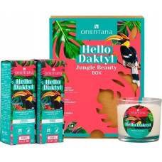 Orientana Orientana, Zestaw HELLO DAKTYL Jungle Beauty: 2x krem do twarzy i świeca