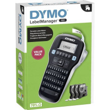 Dymo Drukarka etykiet Dymo DYMO LabelManager 160 Starter Set m. 3 D1-Bänder 12mm Qwertz