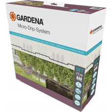 Gardena GARDENA Micro-Drip-System drip irrigation hedges/bushes set, 25 meters, drippers (black, model 2023, above and below ground)