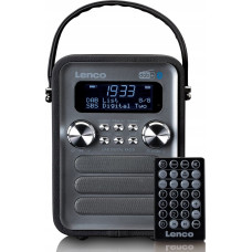 Lenco Radio Lenco Lenco PDR-051BKSI Tragbares DAB+ FM-Radio m. BT, AUX (Schwarz)