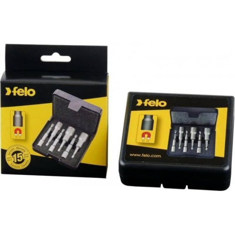 Felo ZESTAW 6 BITÓW NASADOWYCH SW 6-13MM FELO+ETUI (1 KPL)