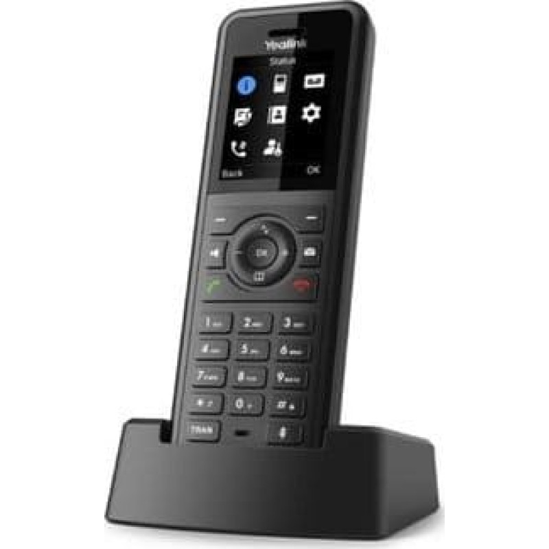 Yealink Telefon Yealink Yealink W57R telefon VoIP Czarny 2 linii TFT