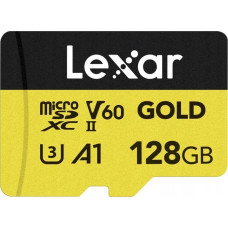 Lexar Karta Lexar Lexar microSDXC GOLD UHS-II/C10/A1/U3 R280/W100 (V60) 128GB