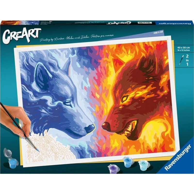 Ravensburger CreArt: Wilki