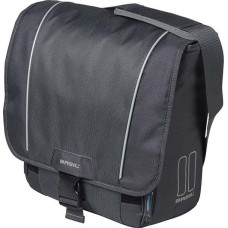 Basil Sakwa miejska pojedyncza BASIL SPORT DESIGN COMMUTER BAG 18L, tablet/notebook, mocowanie na haki Hook-On System, wodoodporna graphite