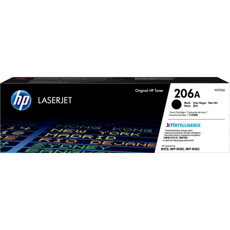 HP Toner HP HP Oryginalny wkład z czarnym tonerem 206A LaserJet