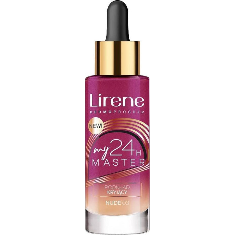 Lirene Lirene My Master podkład kryjący 03 Nude 30ml