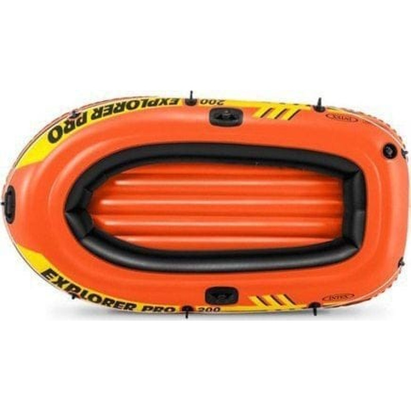 Intex Intex Explorer Pro 200 Boat Set Orange/Yellow, 196 x 102 x 33 cm