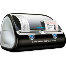 Dymo LabelWriter 450 Twin Turbo (schwarz/silber, mit zwei Druckwerken, S0838870)