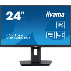 Iiyama ProLite XUB2492HSU-B6 (60.5 cm (23.8 Zoll), schwarz (matt), FullHD, AMD Free-Sync, IPS, 100Hz Panel)