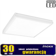 Nvox Lampa sufitowa Nvox Panel led 60x60 60w lampa sufitowa kaseton 6000k zimny +  ramka natynkowa