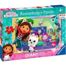 Ravensburger Puzzle 60 elementów Gigant Koci Domek Gabi