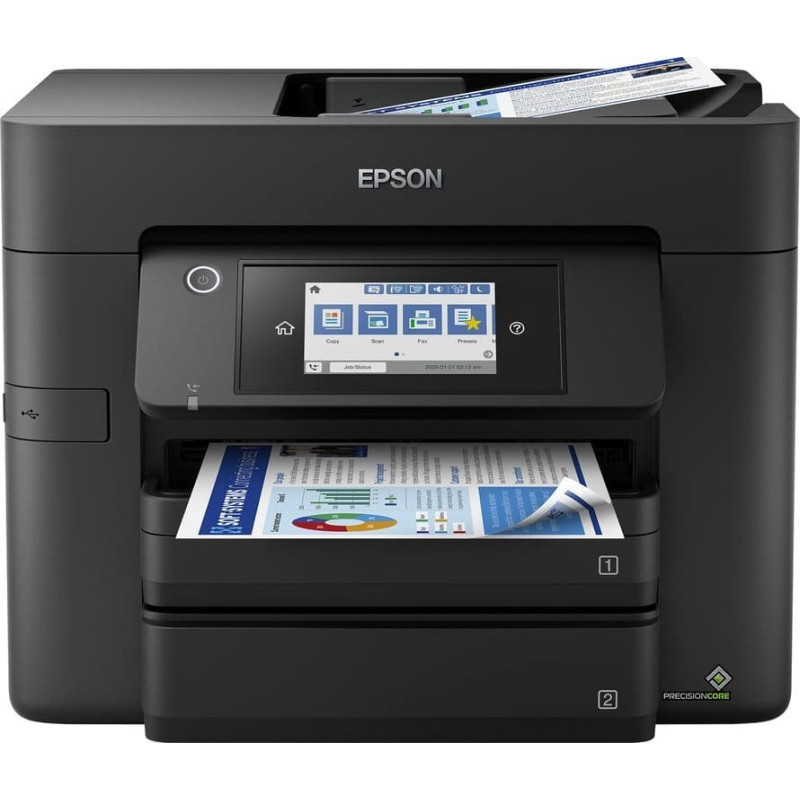 Epson WorkForce Pro WF-4830DTWF (schwarz, USB, LAN, WLAN, Scan, Kopie, Fax)