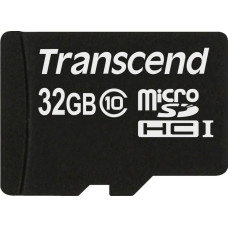 Transcend microSDHC Card 32 GB (schwarz, Class 10)