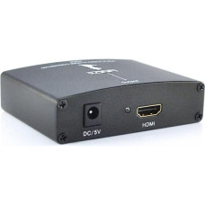 Lindy Adapter AV Lindy HDMI - D-Sub (VGA) + Jack 3.5mm czarny (38165)