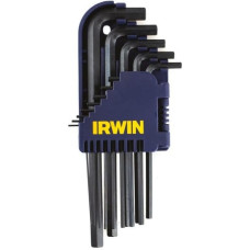 Irwin Zestaw kluczy imbusowych hex typ L 1,5-10mm z kulką 10szt. (T10757)