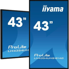 Iiyama Monitor iiyama Monitor 42.5 cala ProLite LH4375UHS-B1AG,24/7,IPS,ANDROID 11