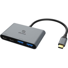 Akasa HUB USB Akasa AKASA Hub USB-C na 2x Typ-C + 2x Typ-A USB 3.2