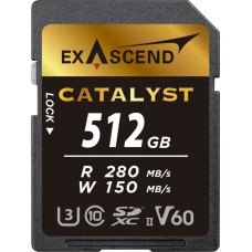 Exascend Karta ExAscend Karta pamięci ExAscend Catalyst UHS-II V60 512GB