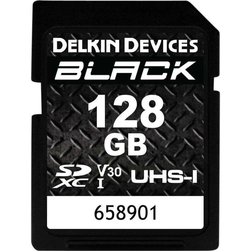 Delkin Karta Delkin Delkin SDXC BLACK Rugged UHS-I R90/W90 (V30) 128GB