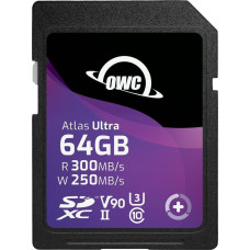 OWC Karta OWC 64GB Atlas Ultra SDHC UHS-II V90 Media Card