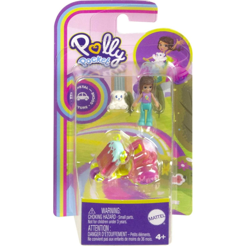 Polly Pocket Figurka Polly Pocket Figurki Polly Pocket Pollyville Mroźny skuter