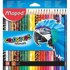 Maped Kredki Colorpeps Animal 24 kolory MAPED