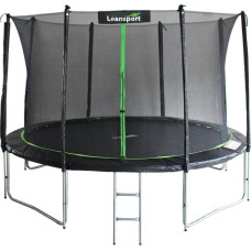 Lean Sport Trampolina ogrodowa Lean Sport Pro z siatką wewnętrzną 12 FT 366 cm