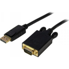 Startech Adapter AV StarTech DisplayPort - D-Sub (VGA) czarny (DP2VGAMM3B)