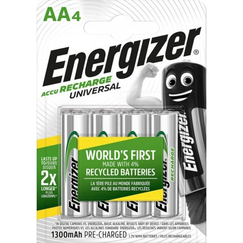 Energizer Akumulator Universal AA / R6 1300mAh 4 szt.