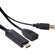 Club 3D Kabel Club 3D DisplayPort - HDMI 0.15m czarny (CAC-2330)