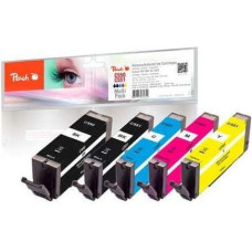 Peach Tusz Peach Tusz PI100-327 /PGI-550, CLI-551 (Photo black, Black, Cyan, Magenta, Yellow)