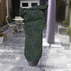Capi Capi Pokrowiec na rośliny, duży, 150x250 cm, czarno-zielony nadruk
