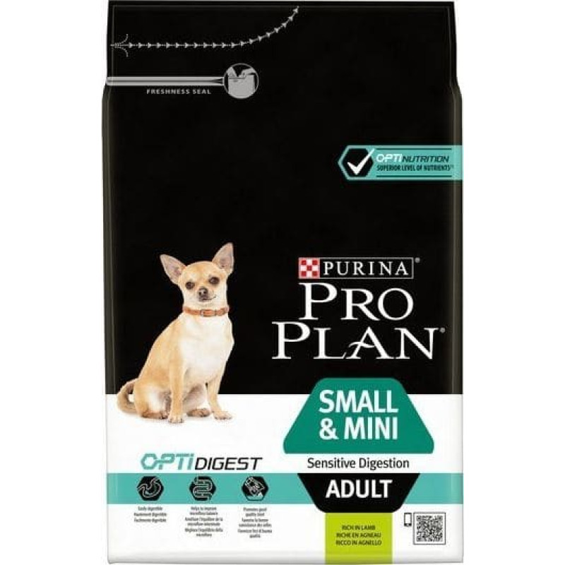 Purina Pro Plan Karma dla psa Adult Small & Mini OptiDigest Sensitive Digestion jagnięcina 7kg