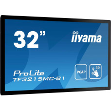 Iiyama Monitor iiyama Monitor dotykowy 32 cale TF3215MC-B2 POJ.30PKT.VA.VGA.HDMI.DP.500cd/m2.3000:1/8ms.24/7.7H.IP65(front).PION/POZIOM.200x200mm(vesa)