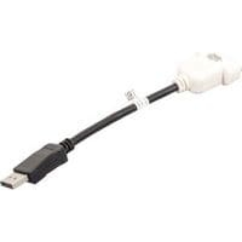 Dell Adapter AV Dell DisplayPort - DVI-D czarny (470-10983)