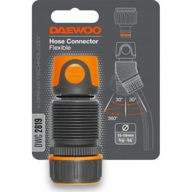 Daewoo HOSE ACC CONNECTOR FLEXIBLE/3/4