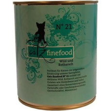 Catz Finefood N.21 Dziczyzna i Karmazyn puszka 800g