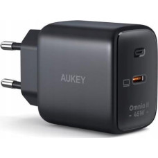 Aukey Ładowarka Aukey AUKEY PA-B2T ŁADOWARKA SIECIOWA 45W USB-C PD PPS