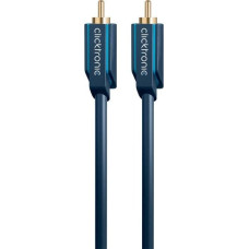 Clicktronic Kabel Clicktronic RCA (Cinch) - RCA (Cinch) 7.5m granatowy (JAB-1339061)