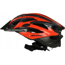 Dunlop Dunlop - Kask rowerowy regulowany MTB r. M 55-58 cm (czerwono-czarny)