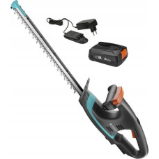 Gardena GARDENA Cordless Hedge Trimmer EasyCut 40/18V P4A Ready-To-Use Set, 18V (dark grey/turquoise, Li-Ion battery 2.0Ah, POWER FOR ALL ALLIANCE)