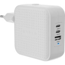 Targus Ładowarka Targus Hyper HyperJuice 70W USB-C GaN Travel Charger (3C+1A) - White